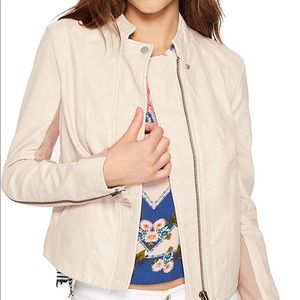 Free People faux suede jacket